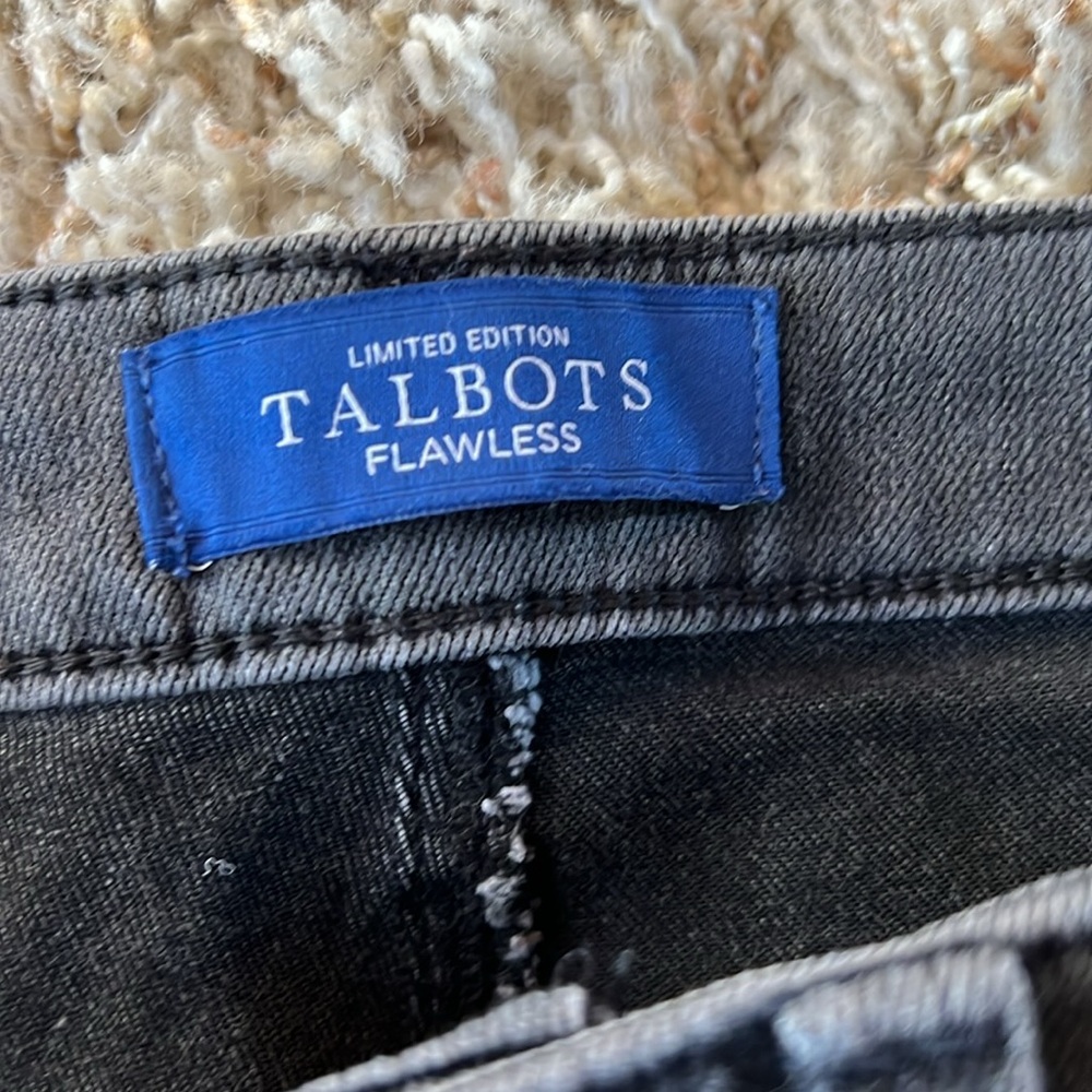 Talbots Black Limited Edition High-Rise Jegging Ankle 4P - Picture 3 of 9